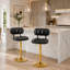 Tabouret de comptoir pivotant rembourré Vesta-752137889-752137891