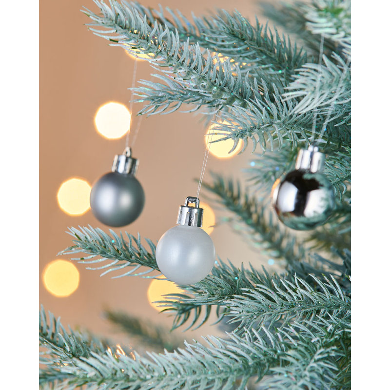 3cm Bauble, White