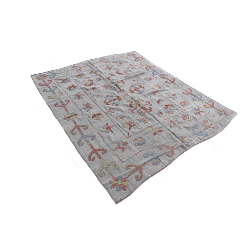Tapis bleu / gris Oldfield