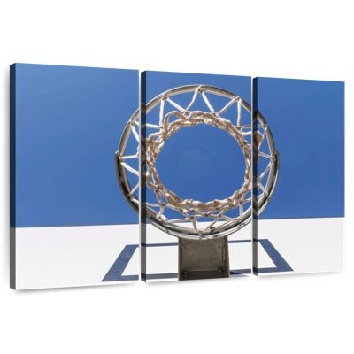Sirci sous le panier de basketball