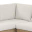 Elba 90.5" Outdoor Corner Sectional With Handwoven All-Weather Wicker