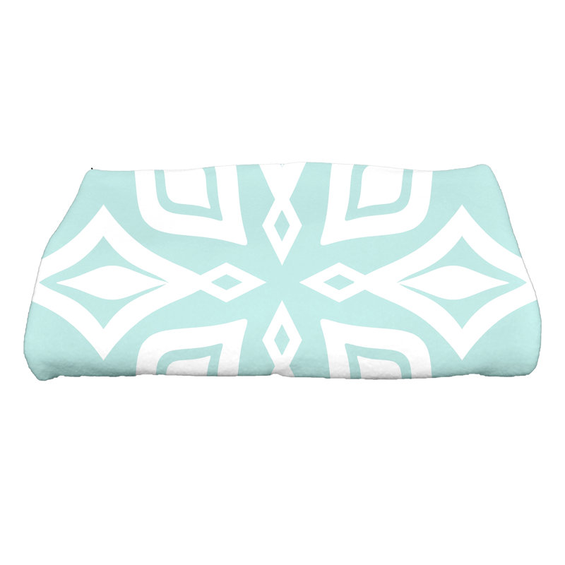 Serviette de bain Odelina Raina, Aigue-marine