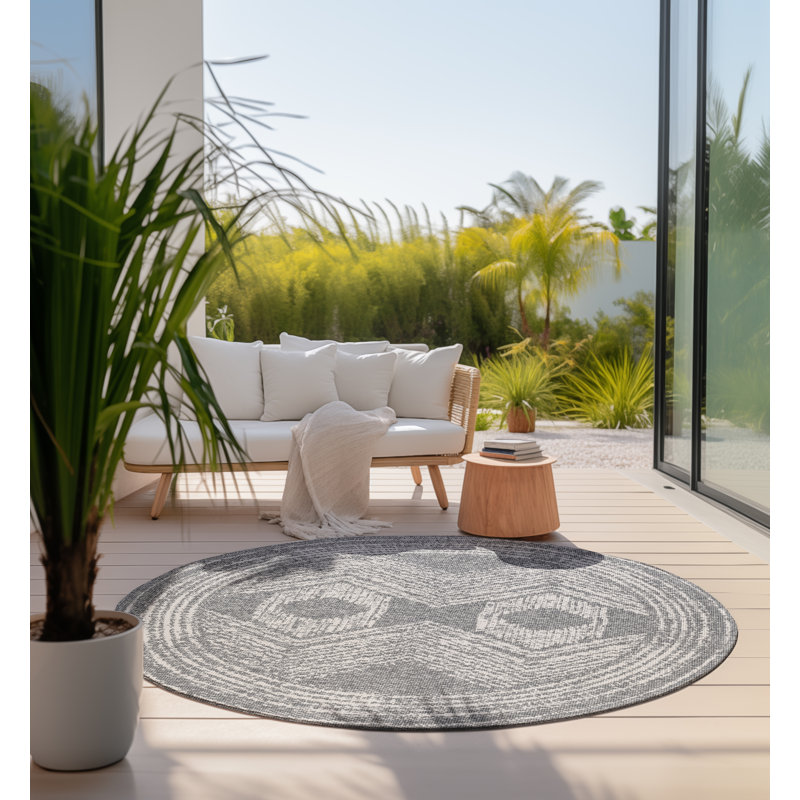 Gemini Area Rug, Round 100cm
