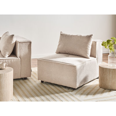 Chandy 1 Seater Boucle Seating Component
