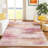 Machine Washable Indoor/Outdoor Chantille ACN2402 Abstract Rug-1173049658