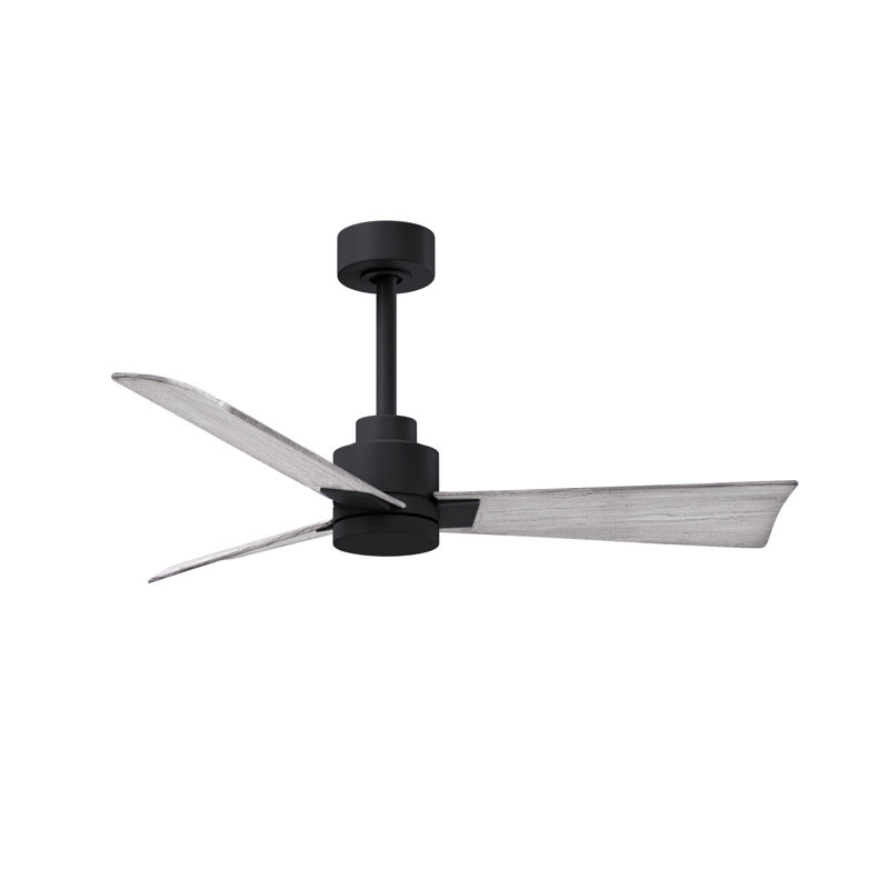 Alessandra 42'' Ceiling Fan, Barn Wood Tone, Matte Black