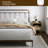 August Grove® Metal King Size Headboard, Adjustable Height, Farmhouse Victorian Style, Steel Headboard Only For Bedroom, Easy Assembly, Brown-2010374291-2010374295