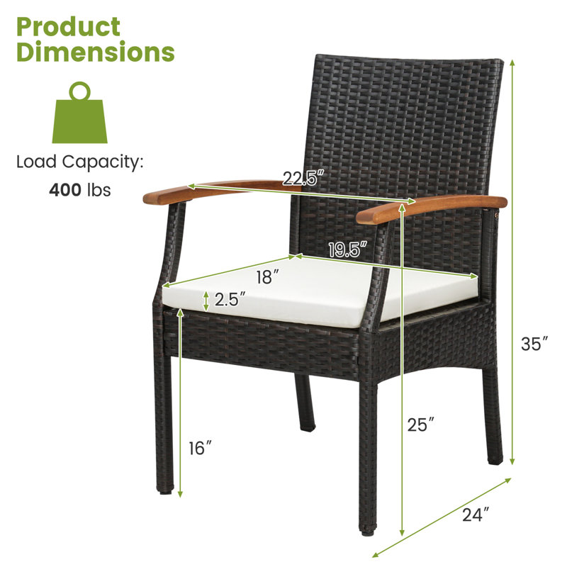 Fauteuil de patio Hinnar