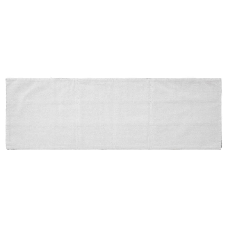 Sawyer Mill Black Runner Quilted 12x36, 24" x 8"
