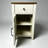 Charming Farmhouse End Table with Versatile Storage and Charging Function-2032158182