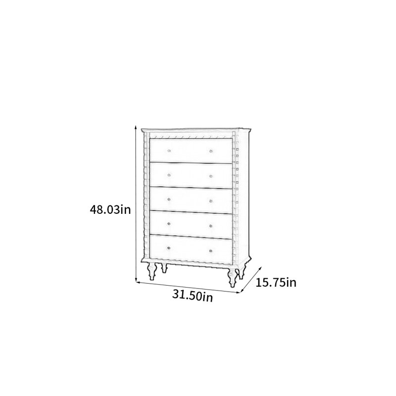 Une armoire coupe-vent luxueuse de style moyen