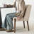 Upholstered Solid Wood Back Side Dining Chair-1962625880