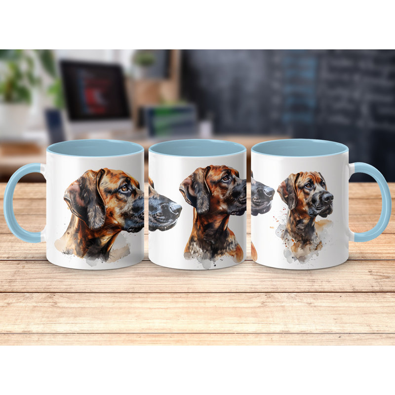 Mug, 3, Light Blue