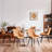 Modern Dining Chairs Faux Leather Upholstered Kitchen Chairs Side Chair With Metal Legs-453452158