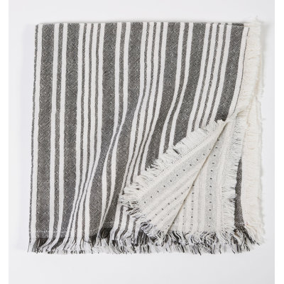 Yountville 100% Cotton Striped Square Napkin