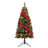 Home Heritage Artificial Half Pine Christmas Tree Prelit-1952465934