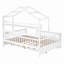 Lit en bois avec couchette et tablette-1653270962