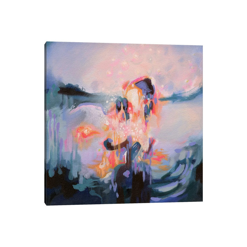 Sparkler by Stephanie Corfee - Wrapped Canvas Painting, 30.48 cm H x 30.48 cm W