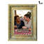 Cadre pour photo de mariage 1PC 5 po x 7 po or antique 5 pièces