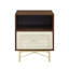 Table de chevet 1 tiroir Afet-1516113214
