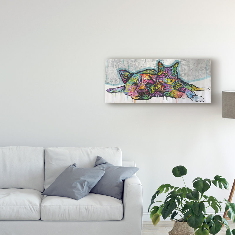 Modern & Contemporary, 20" H x 47" W x 2" D