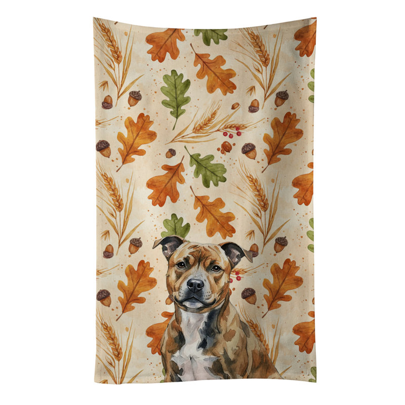 Serviette de cuisine Brindle Staffordshire Bull Terrier, Brindle Staffordshire Bull Terrier