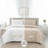 Down Alternative Microfiber Reversible Comforter Set - All Season Diamond Pattern Comforter with Shams-109248973-109248974