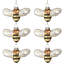 Ornement abeille en verre 4 po Southern