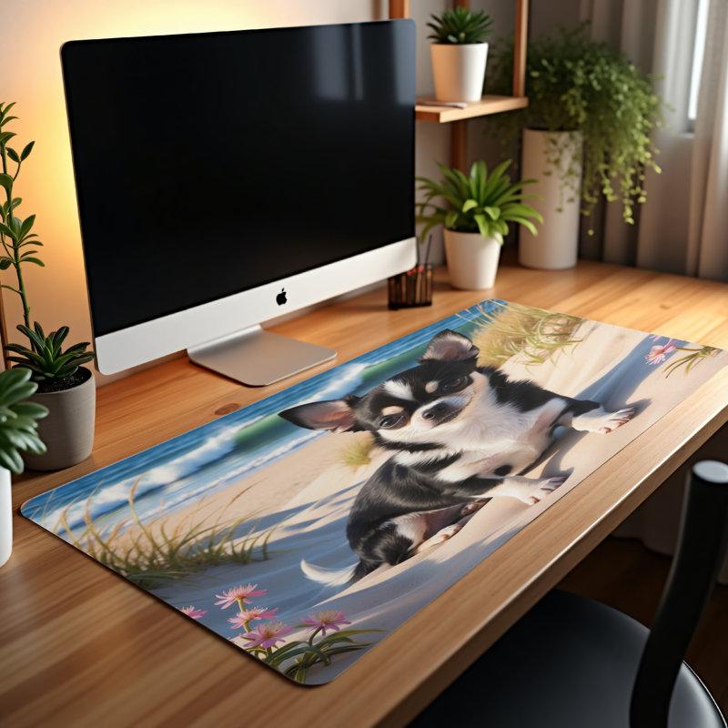 Polyester Desk Pad, 23.6x13.8