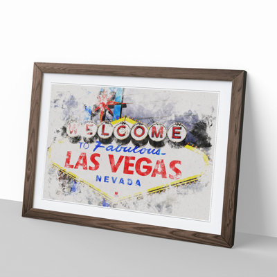 Las Vegas Sign Vol.2 - Picture Frame Graphic Art