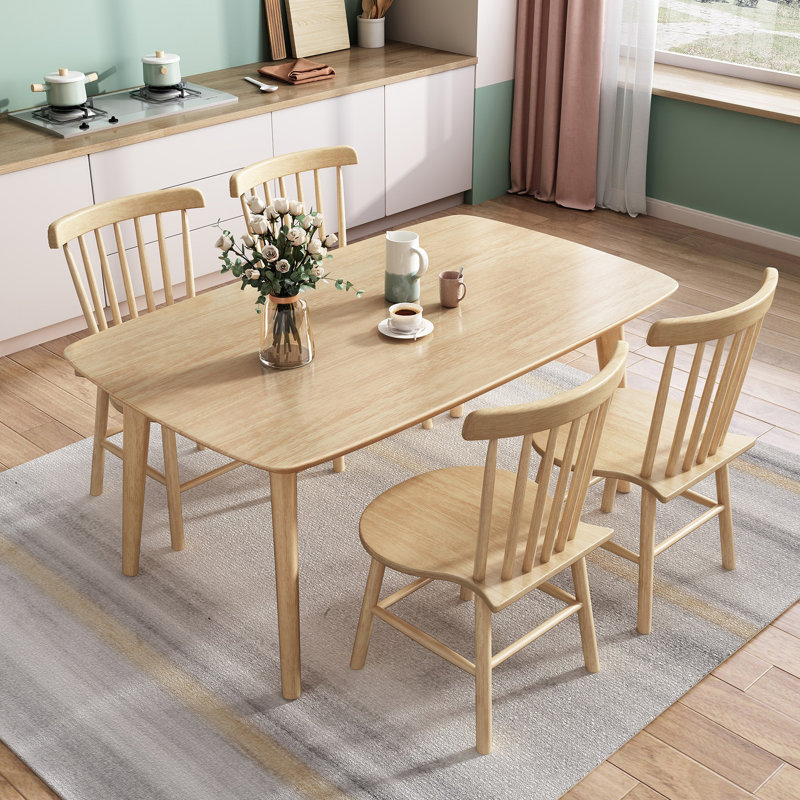 Table de salle à manger Modern, H 29,90 po x L 63 po x l 27,60 po