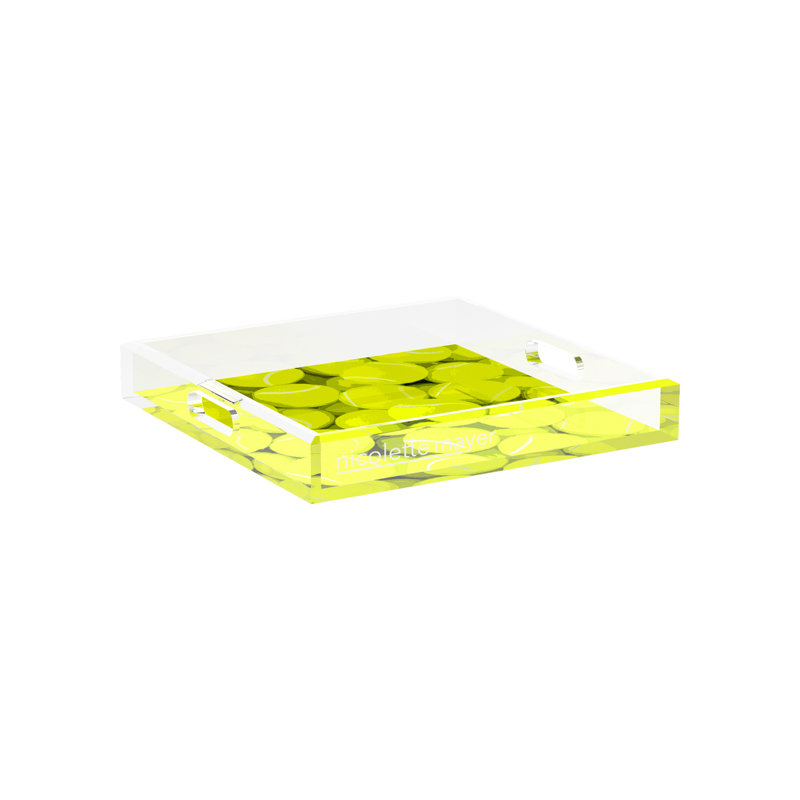 Decorative Tray, 2" H x 12" W x 12" D