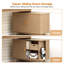 Bureau de direction en L de 63 po avec prises de courant et armoire de rangement, bureau cannelé pour bureau personnel-969883059