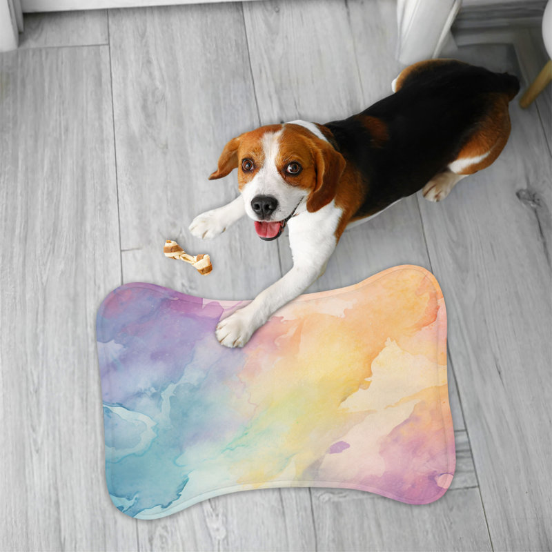 Tapis prismatique 1 pièce Prismatic Sky, Moyen (18 po)