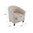 Geerda 31.5" Wide Upholstered Striped Barrel Chair