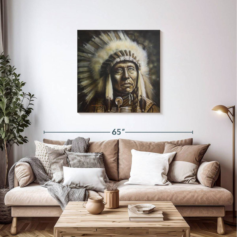 Leisha Chief, 36" H x 36" W