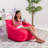 Bean Bag Chair Structured Seat for Kids, Teens and Adults, Comfy Bean Bean Bag Chair for Gaming, Reading and Watching TV, Coronado Chair, Multiple Colors and Fabrics-617751633