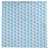 Bleu sarcelle / blanc