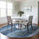 Machine Washable Indoor/Outdoor Cinead ACN1689 Blue Rug