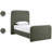 Fira Daliah Chenille Fabric Upholstered Bed-1639458607-1639458601