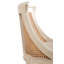 Spoonback 41" Tall Counter Stool, Cream