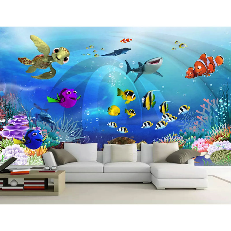 Lilia Peel & Stick Floral Wall Mural, 55" W x 35" L