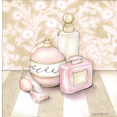 Posh Powder Room III - Wrapped Canvas Art Prints