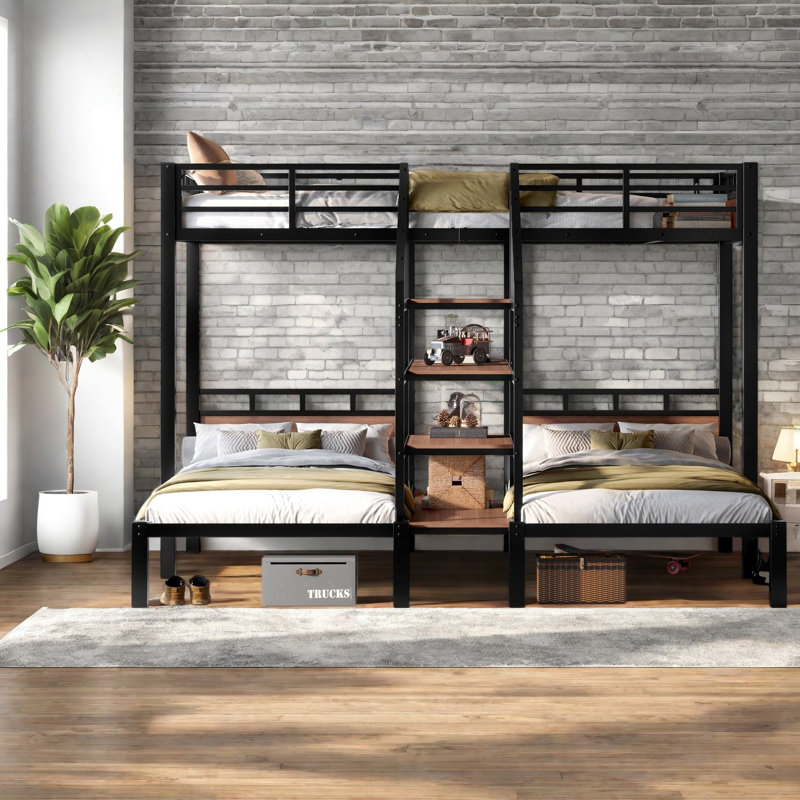 Lits peu encombrants avec rangement, lit simple moderne en métal pour la maison