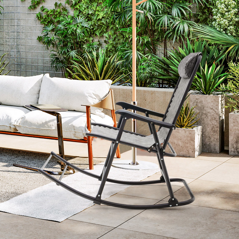 Fauteuil inclinable zéro gravité Telfair, Gris