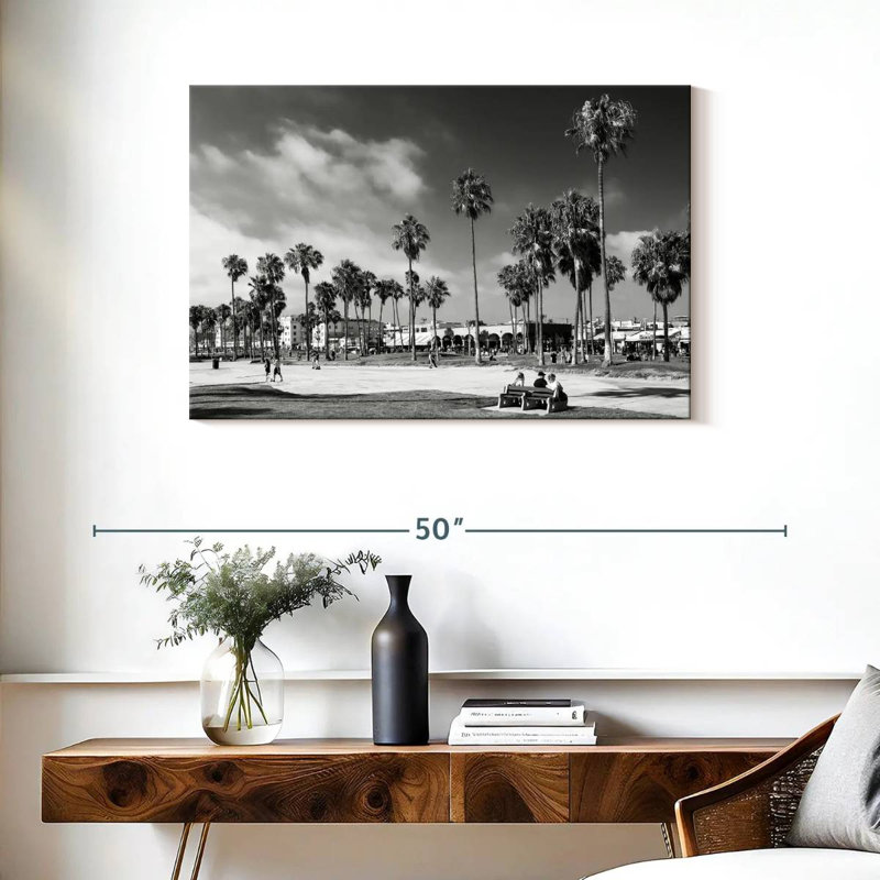 California - Summer At Venice Beach, 24" H x 36" W