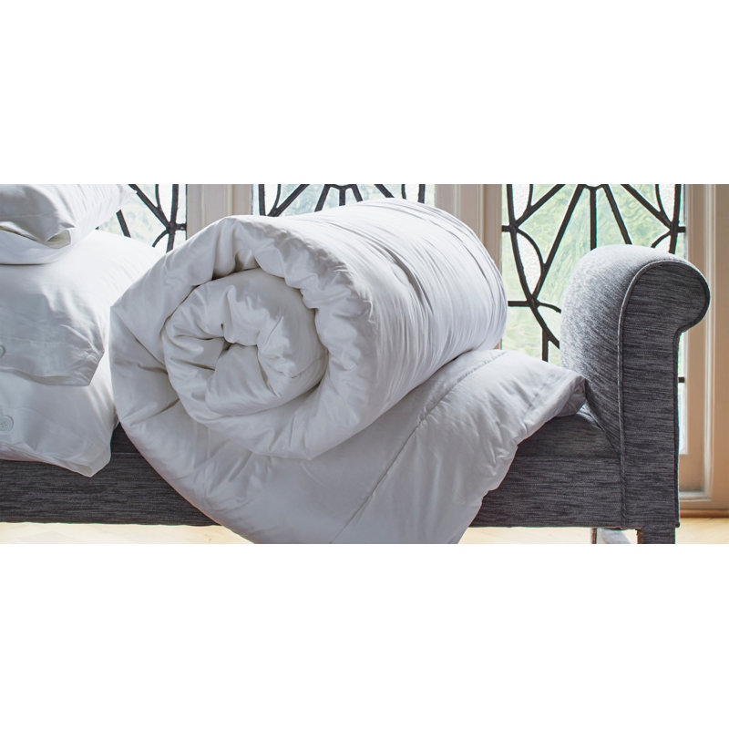 Summer Weight Silk Filled Comforter - Twin Size 68" x 86", Twin