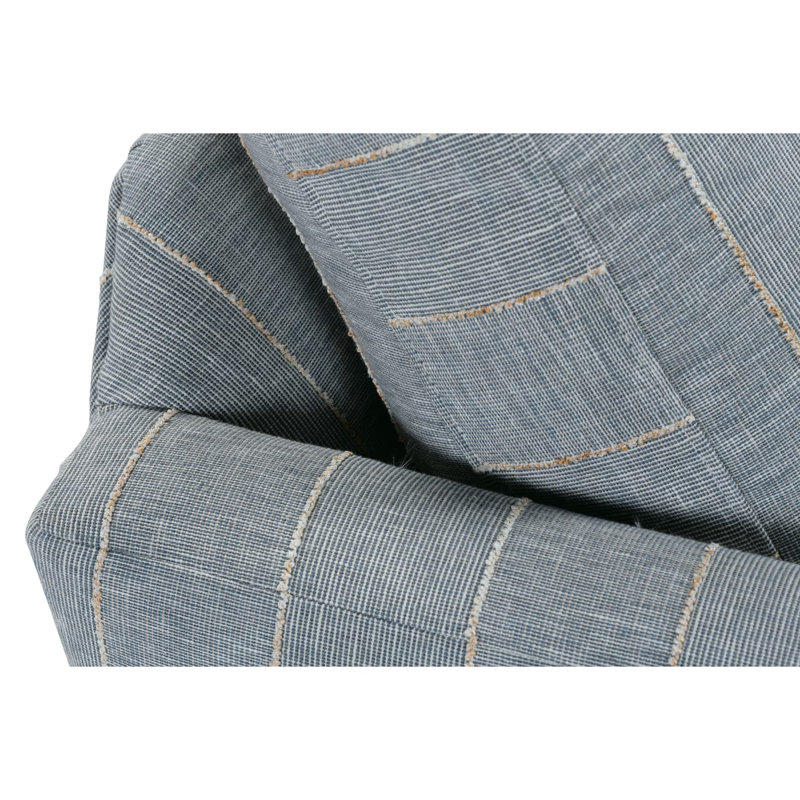 Allie Swivel Chair, Federal Blue (RA251-52), Washed Oak