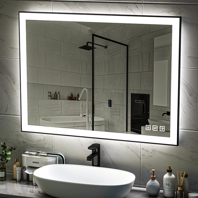 Aluminium Flat Mirror, 36" H x 48" W