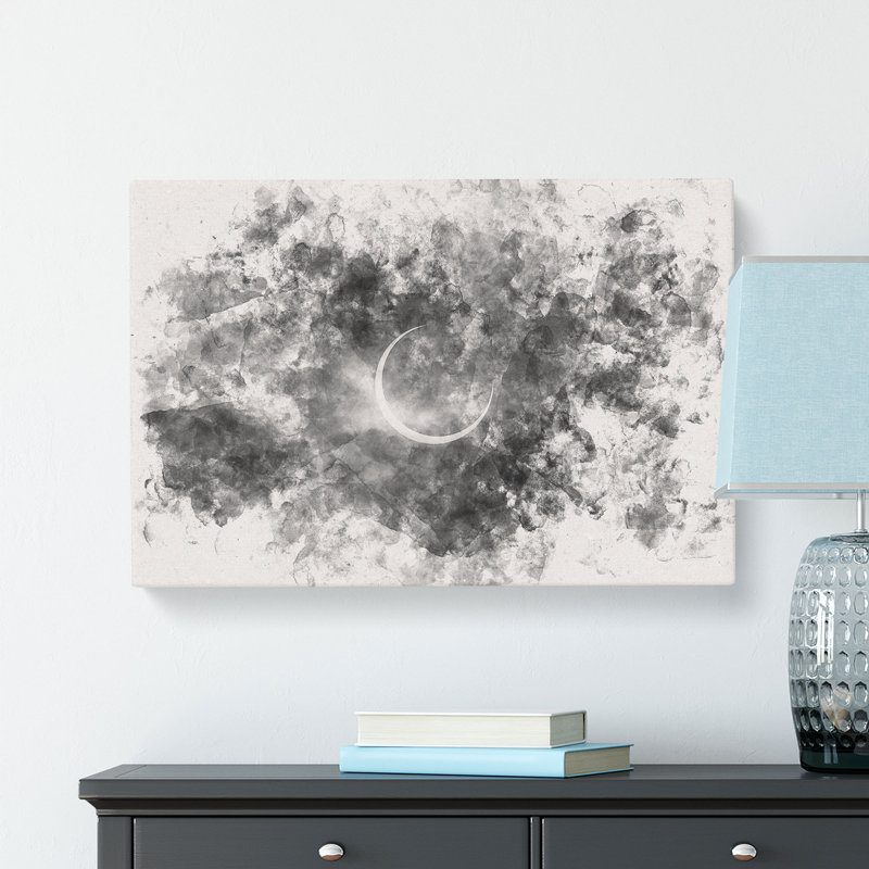 Eclipse Of The Moon - Wrapped Canvas, 60cm H x 91cm W x 3cm D